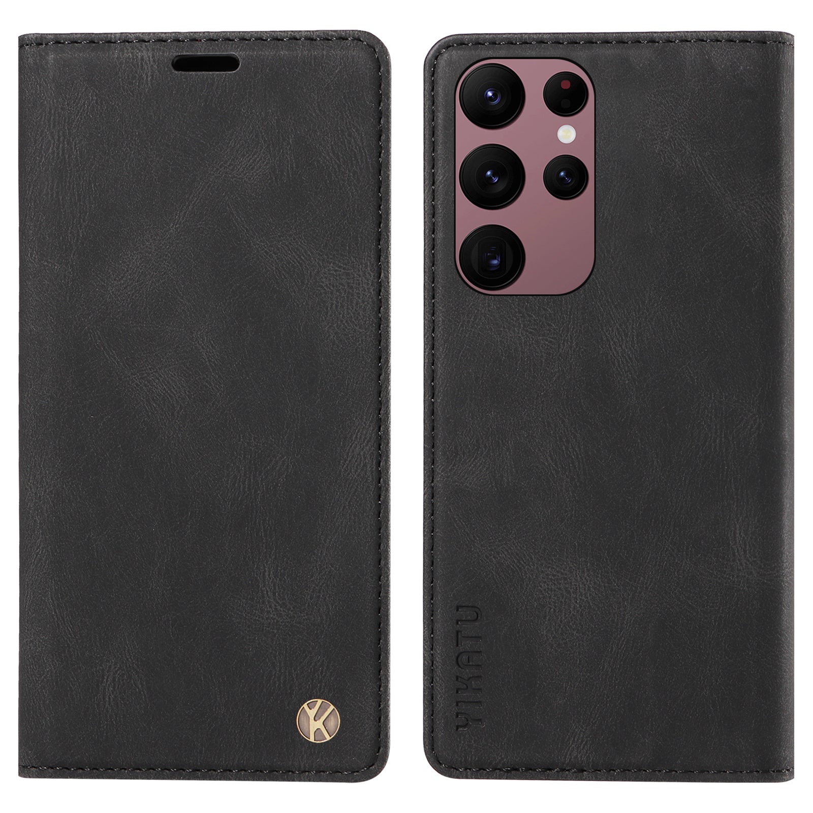 YIKATU YK-004 Skin-touch lædercover til Samsung Galaxy S22 Ultra 5G Stand Shell Wallet Phone Case YIKATU YK-004 Skin-touch lædercover til Samsung Galaxy S22 Ultra 5G Stand Shell Wallet Phone Case